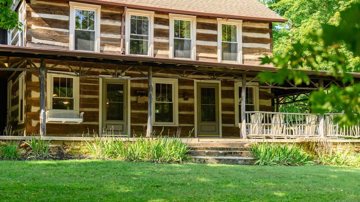 Gnaw Bone Cabin | Historical 52 acres, Brown County, Pets