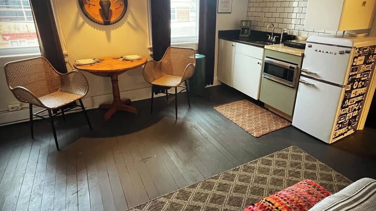 Uniontown Apartment | Historically Charming studio in the heart of Uniontown.