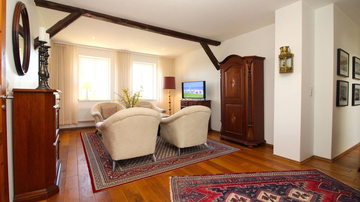 Kroepelin Apartment | Hof Dornbusch WE 2: for 4 persons/approx. 72 m² or optionally 104 m²