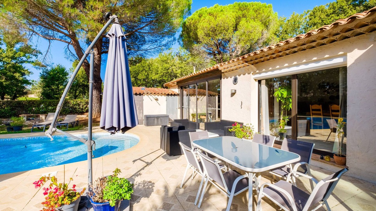Saint-Cezaire-sur-Siagne Apartment | Holiday Apartment "Lou Paradou" with Shared Pool, Private Terrace & Wi-Fi
