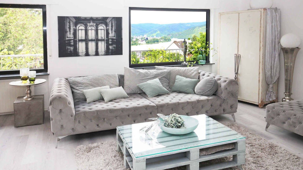 Kamp-Bornhofen Apartment | Holiday apartment in a unique panoramic location high up in the Middle Rhine Valley on the edge of the forest with a stream