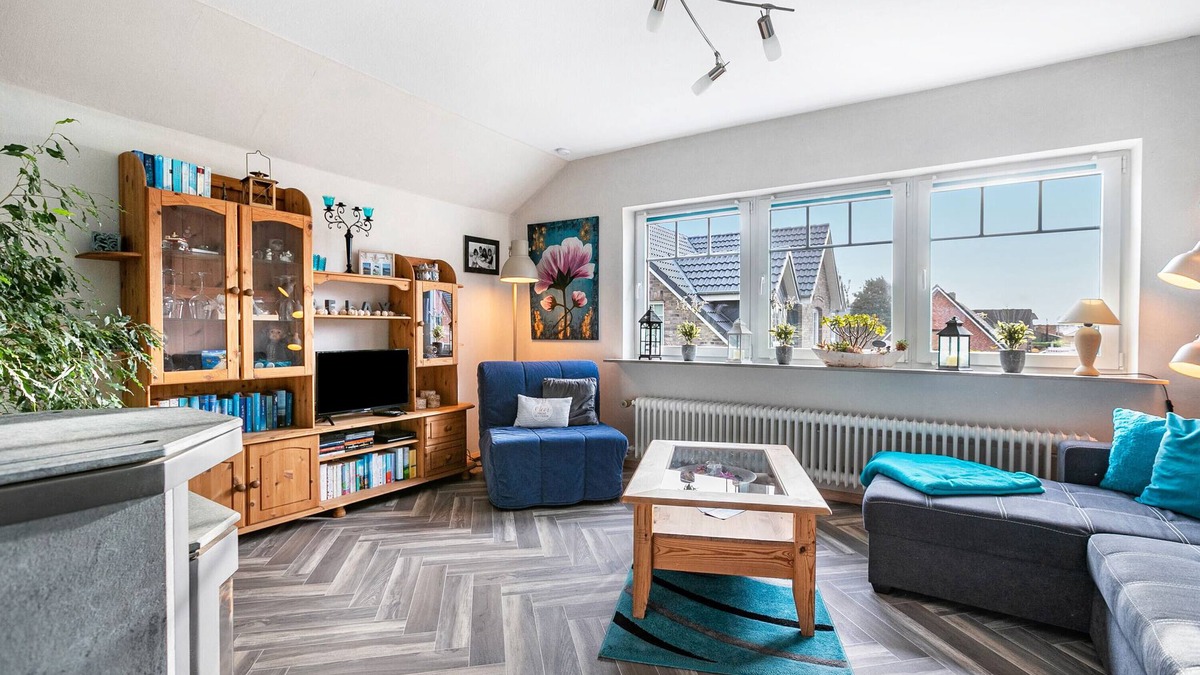 Hennstedt Apartment | Holiday Apartment 'Am Töschenbach' with Balcony and Wi-Fi