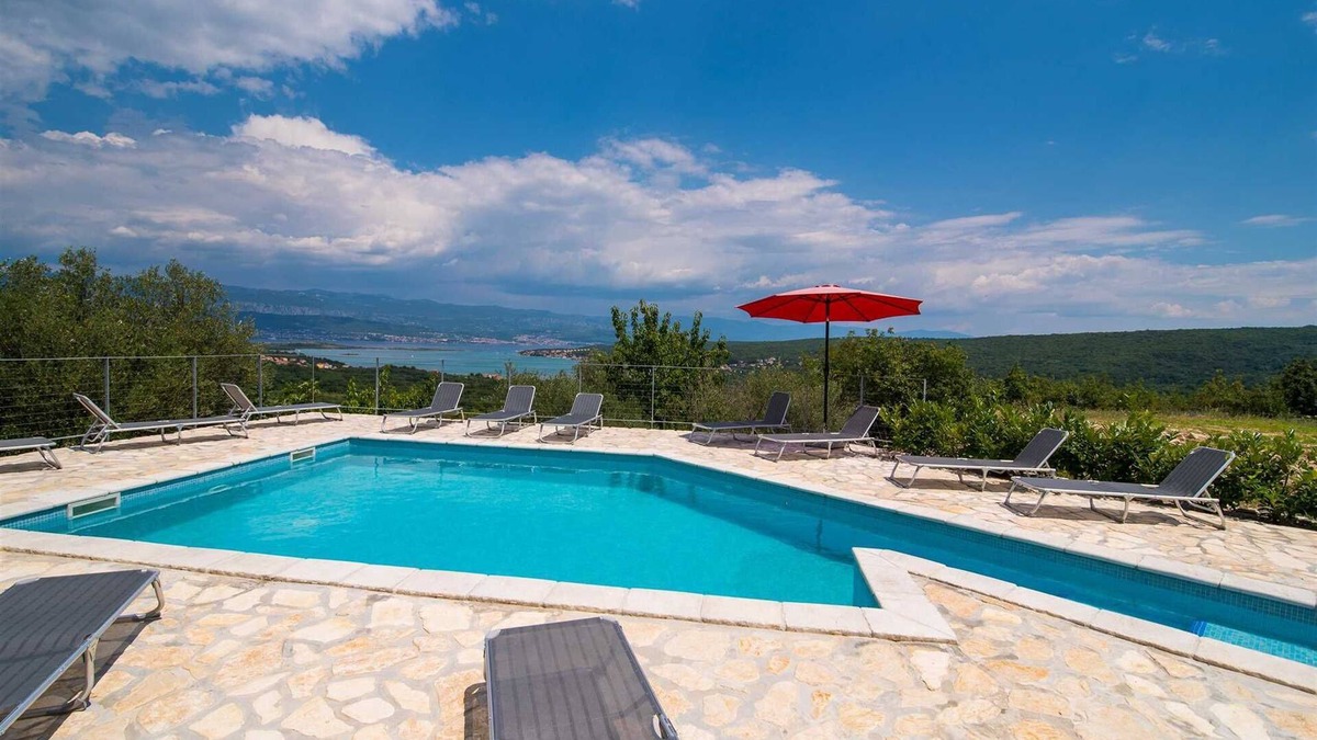 Suzan Apartment | Holiday apartment Angelina with Seaview and swimming pool