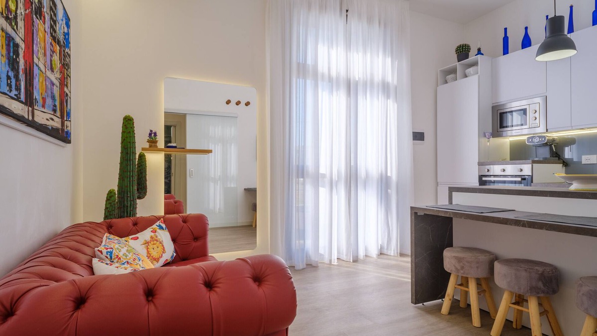 San Cataldo Apartment | Holiday Apartment Fico D'India with Sea View, Terrace & Wi-Fi