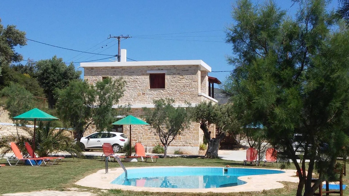 Triopetra Apartment | Holiday apartment in the country, pool, large garden, wifi| Triopetra, Crete