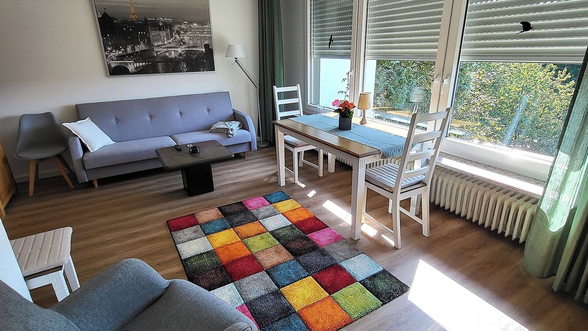 Overath Apartment | Holiday flat "Haus Traudel" with private terrace, private garden and Wi-Fi
