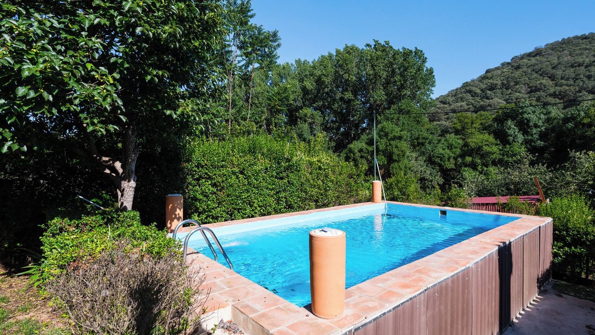 Cazalla De La Sierra House | Holiday Home 'Orilla Del Hueznar' with Mountain View, Private Pool and Private Terrace