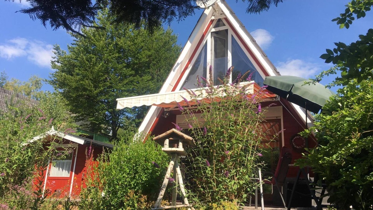 Feriendorf Eichwald House | Holiday home in the Pfalz, WLAN, bio-sauna, quiet and sunny location at the edge of the forest