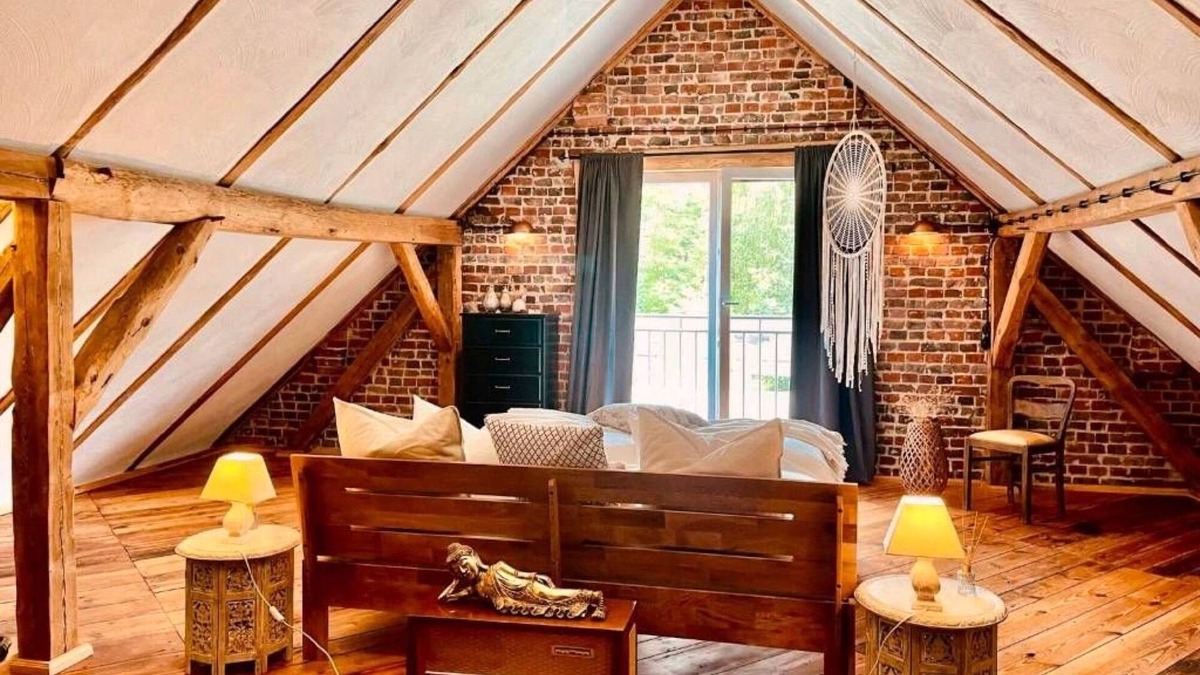 Heinersbruck House | Holiday Home 'Am Rande Des Spreewald' with Private Terrace, Private Garden and Wi-Fi