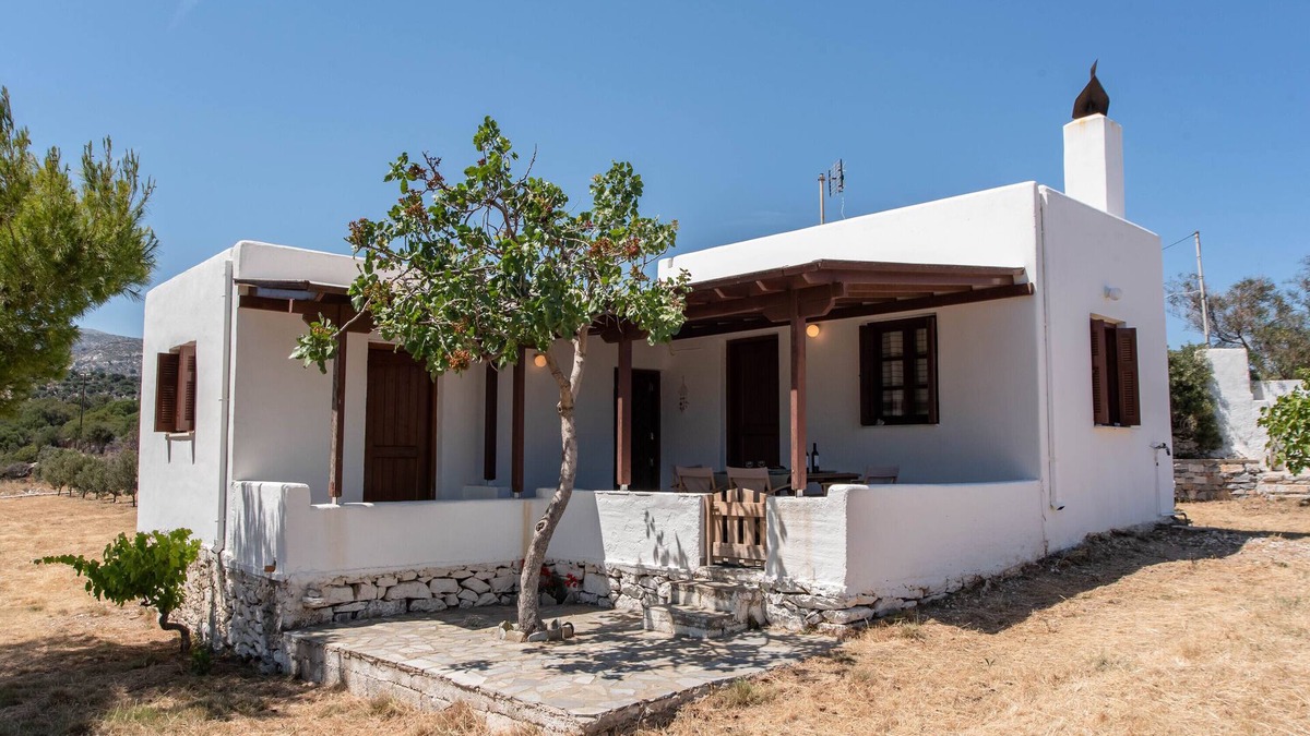 Naxos House | Holiday Home 'Black Sand' with Sea View, Private Terrace