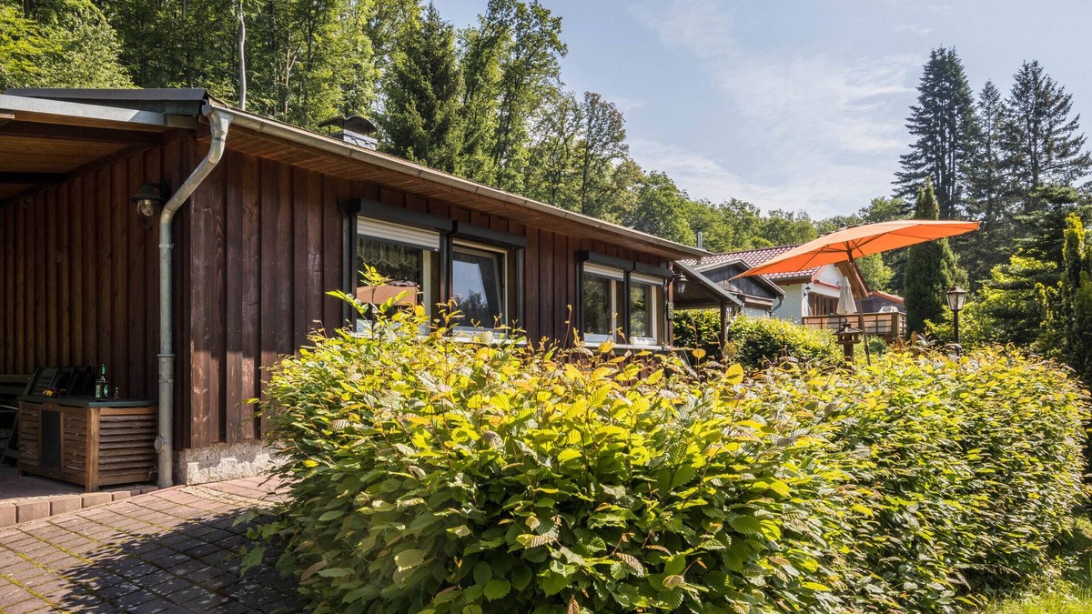 Neustadt/Harz House | Holiday Home 'Ferienhaus Lausekuppe Neustadt' with Private Terrace, Private Garden and Wi-Fi