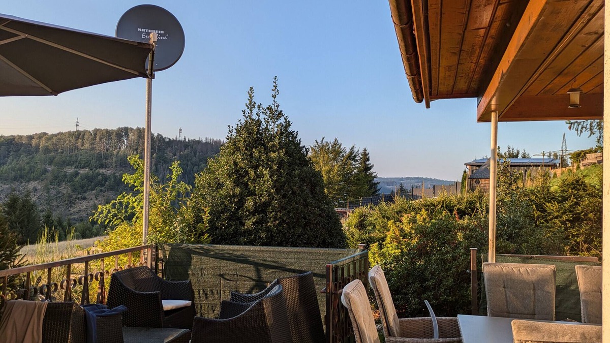 Goldisthal House | Holiday Home 'Ferienhaus Goldisthal' with Mountain View, Private Terrace