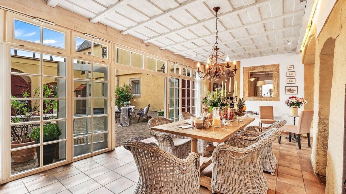 Kreischa House | Holiday home in Sobrigau with terrace, garden and barbecue