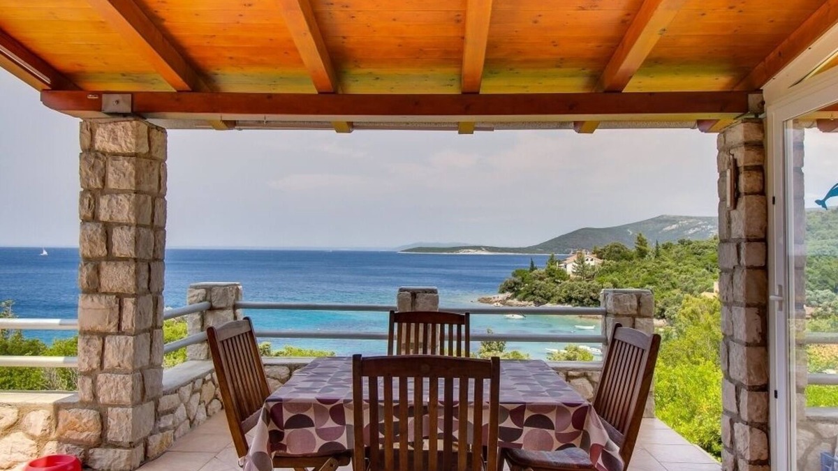 Sveti Jakov Ski Chalet | Holiday Home in Stivan with Seaview, Terrace, Air condition, WIFI (4239-1)