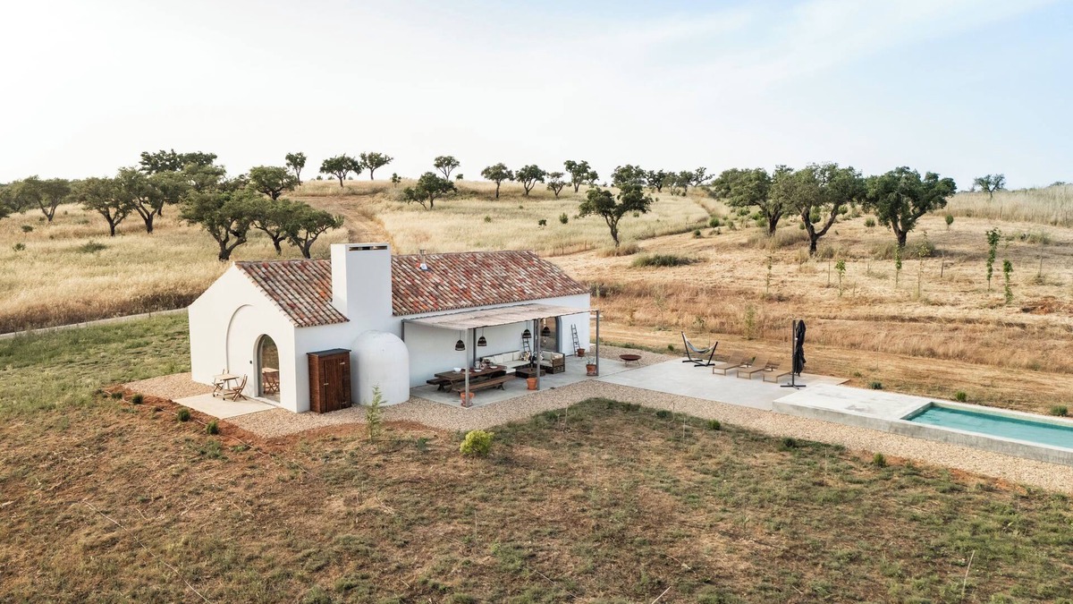 Santiago do Cacem House | Holiday Home 'Monte De Santiago' with Mountain View, Private Pool and Wi-Fi