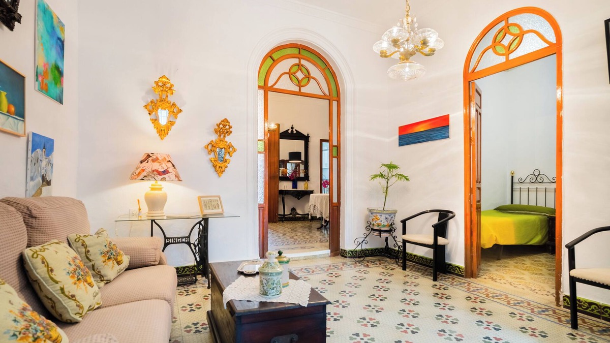 Manzanilla House | Holiday Home 'Una Casa Azul' with Private Terrace and Air Conditioning