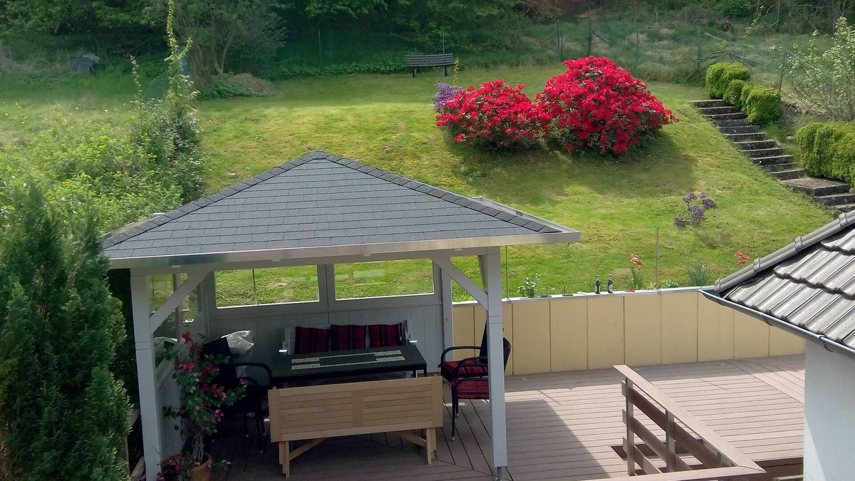 Gieselwerder House | Holiday home with large terrace in the Weserbergland - SAUNA