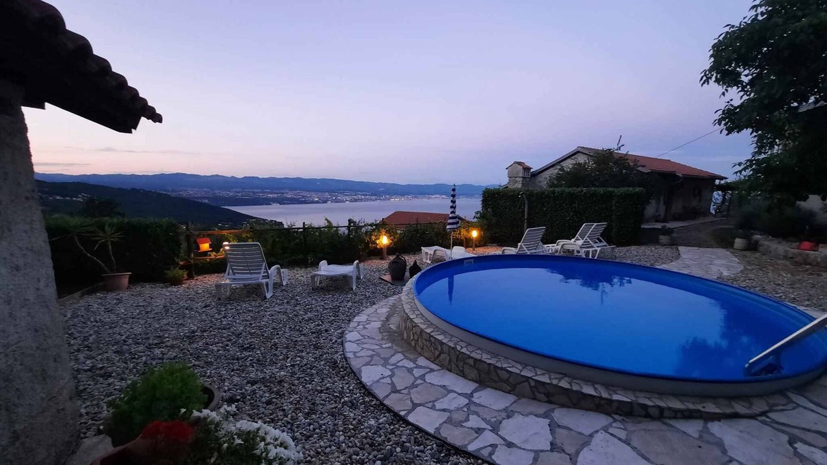 Opatija House | Holiday home with sea view and pool