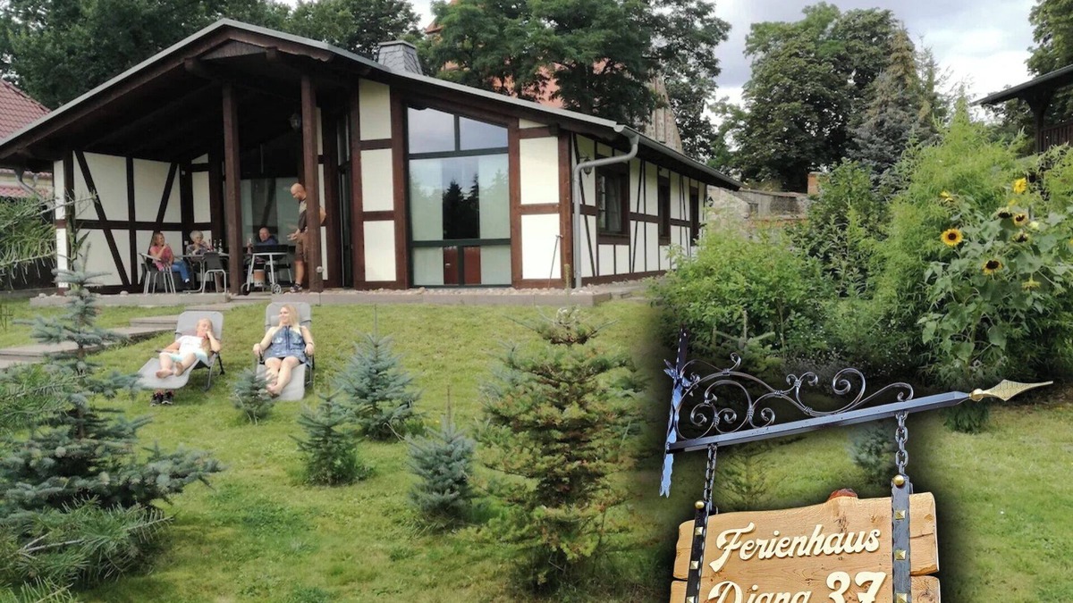 Menkin House | Holiday house ' DIANA ' in Menkin near Brüssow, with a rustic ambience/WiFi