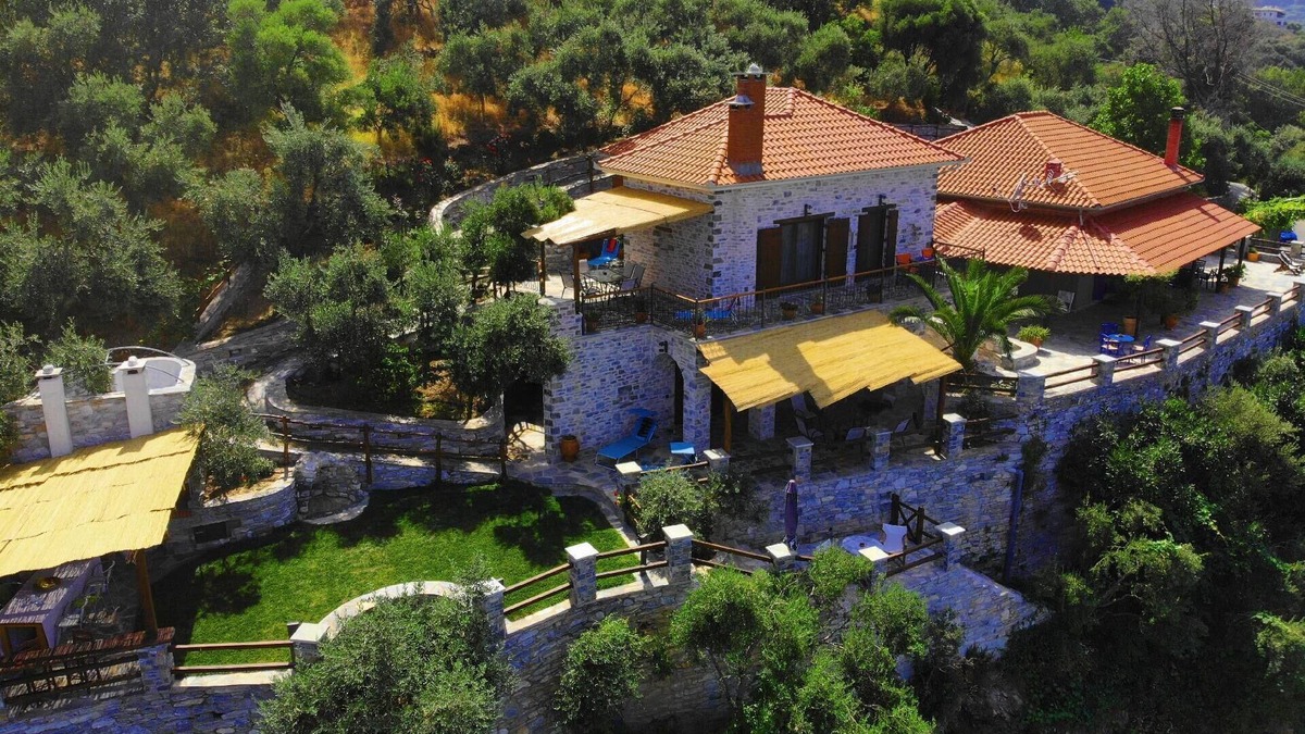 Papa Nero House | Holiday house Aghios Dimitrios for 1 - 6 persons with 2 bedrooms - Twin house