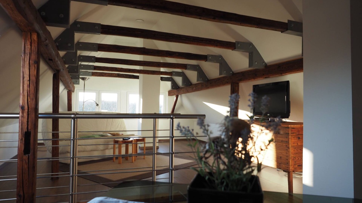 Apfelstaedt House | Holiday house near Erfurt - reorganized half-timbered house - central quiet location