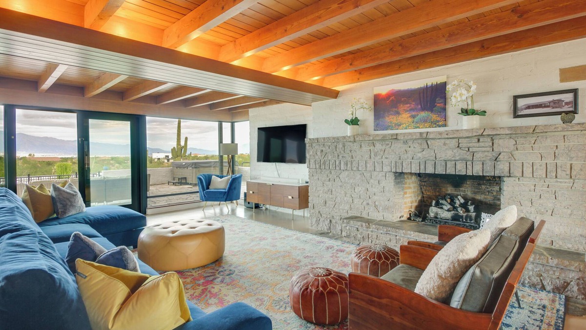 Tucson House | Hollywood Hills of Tucson: 20 Acres, Pool, Hot Tub