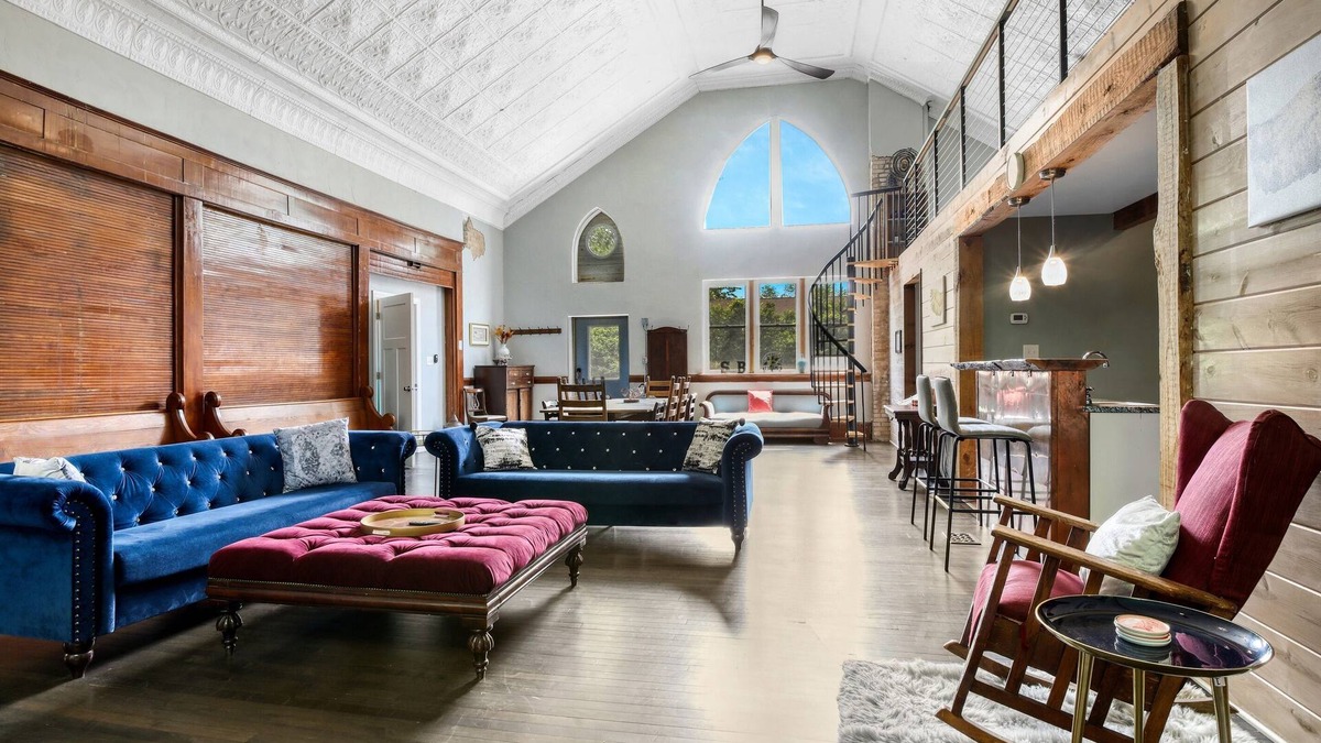 Sturgeon Bay House | Holy hideaway- luxurious converted church.