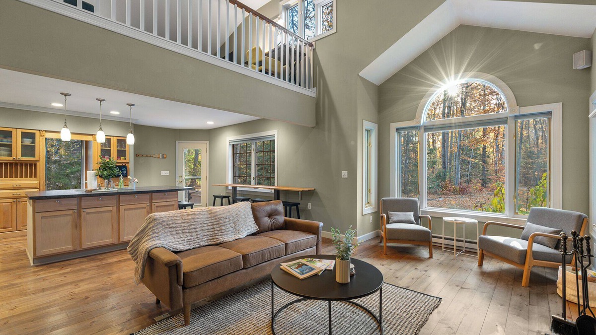 Sturgeon Bay House | Home near Egg Harbor with Hot Tub + Dog-Friendly, Wooded Lot, Fire Pit