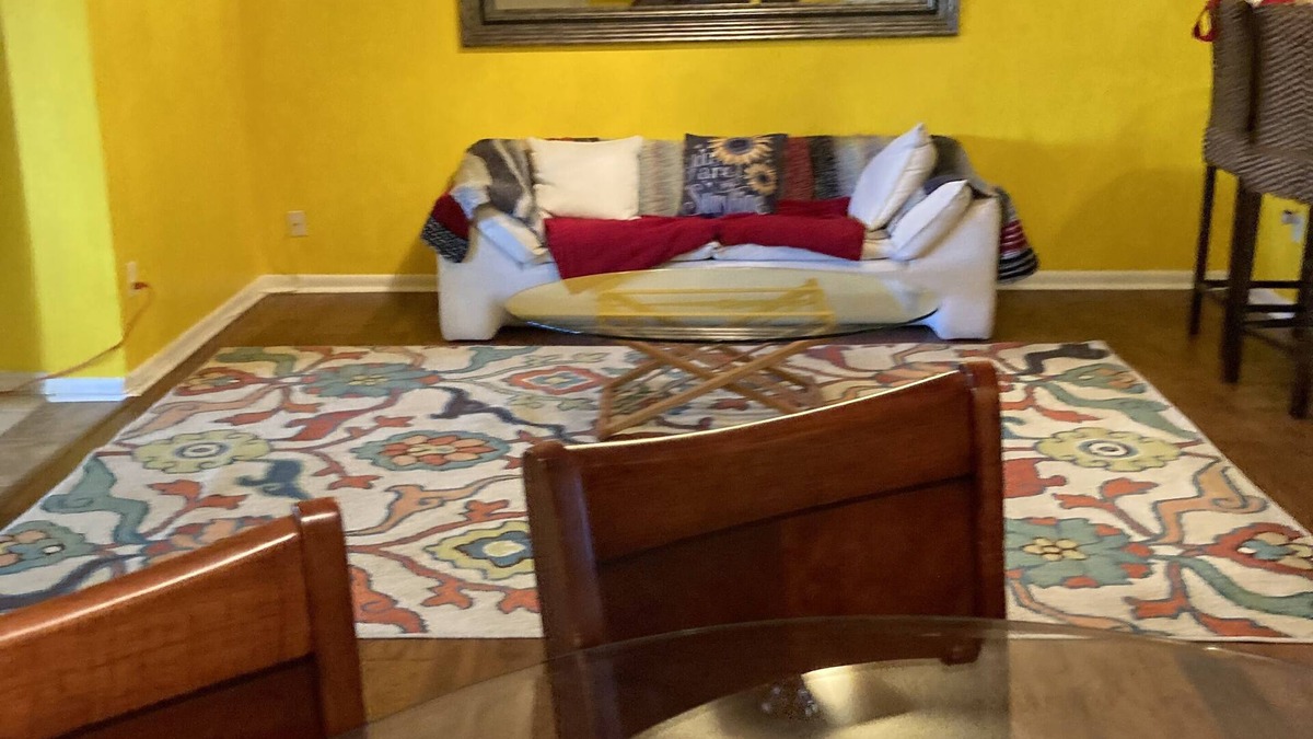 Palm Valley House | Home w/a view to the green, 5-minutes to the beach, pool access. Sleeps 5.