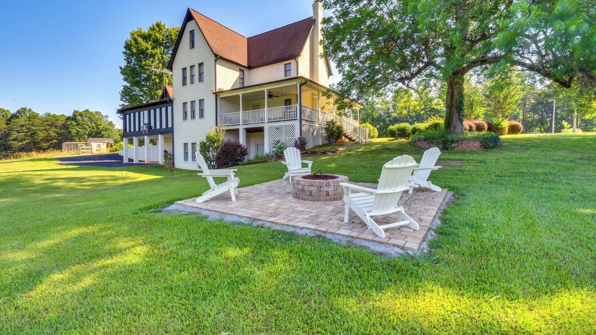 Oconee County House | Home w/Fire Pit on 27 Acres in Walhalla!