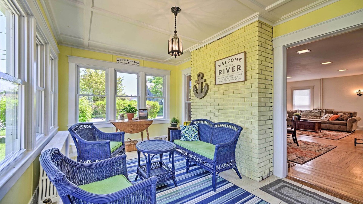 Clayton House | Home w/Patio, 2 Blocks to St. Lawrence River