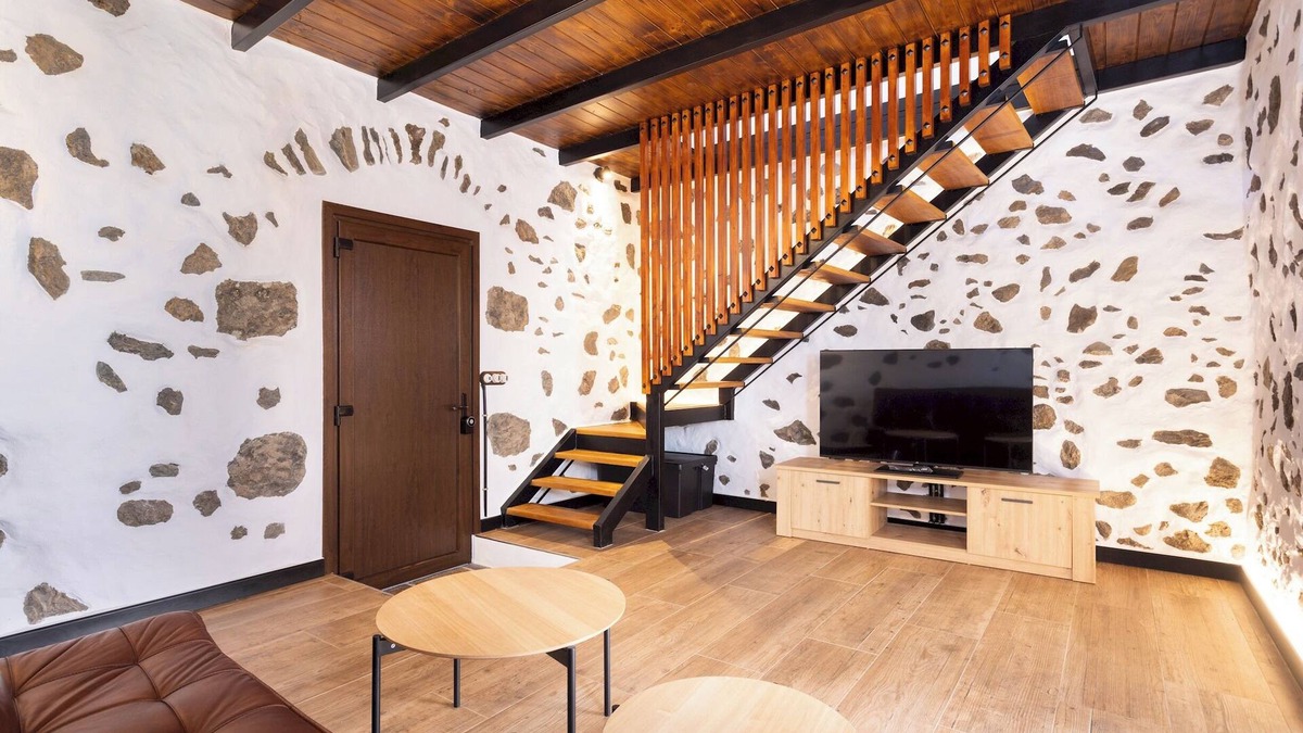 La Guancha Ski Chalet | Home2Book Rustic Stone Haven with Terrace