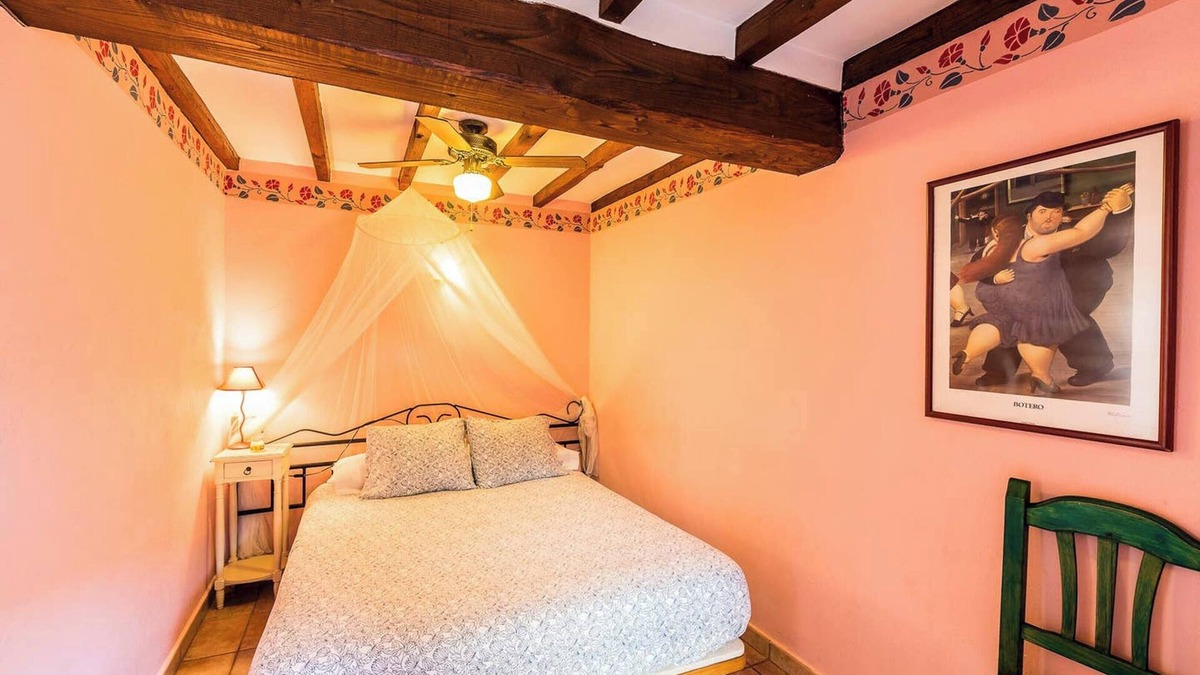 Robledillo de Gata Apartment | Homerez - Apartment garden view - Robledillo de Gata.