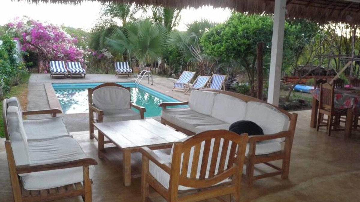 Nosy Be House | Homerez - Bungalow in Andilana, pool and sea view