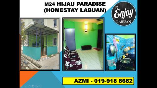 Labuan Apartment | HOMESTAY HIJAU BLOK M24 VVIP GROUND FLOOR TAMAN MUTIARA WP Labuan
