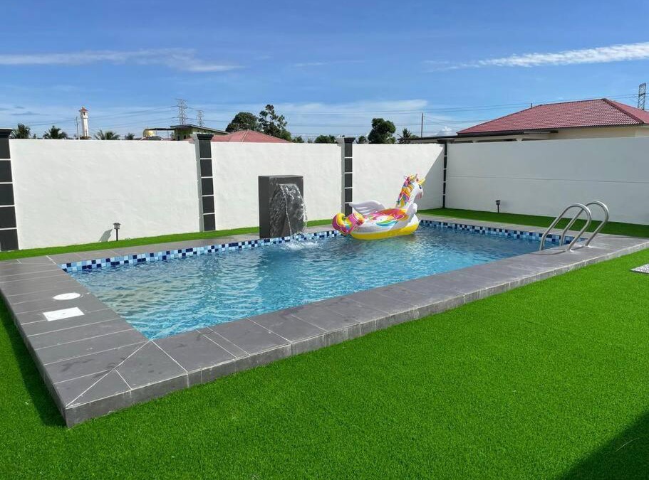 Bukit Rambai House | Homestay Malacca Private Pool - Klebang Beach, BBQ,15 Pax