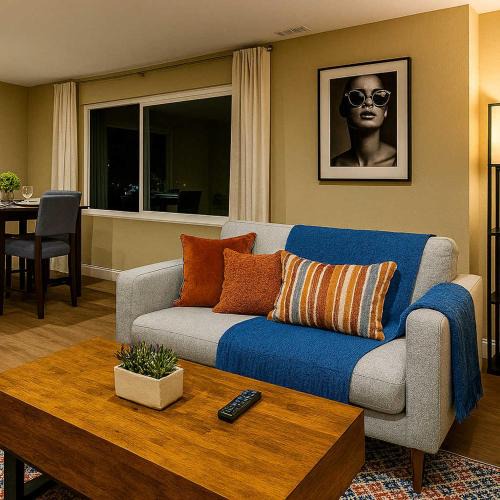 South San Francisco Apartment | Homey 1BR APT in SSFO with Washer Dryer WiFi