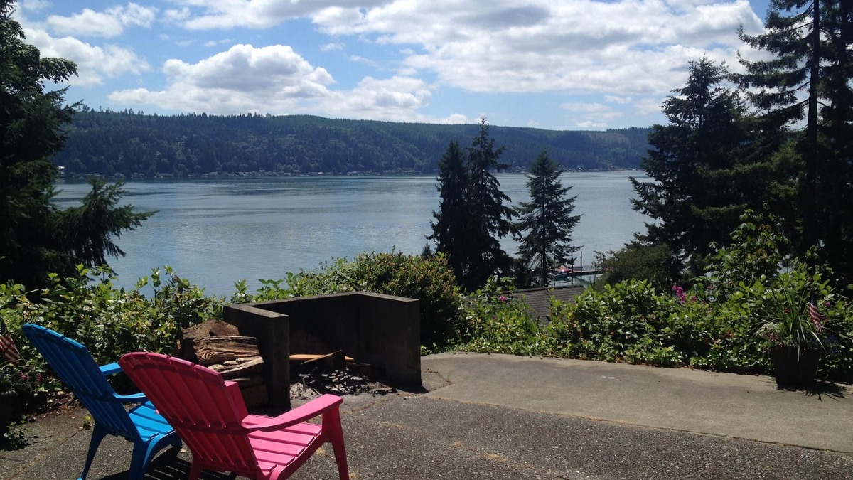 Belfair House | Hood Canal Beach House~What a View!