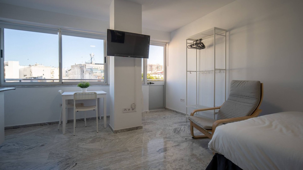 Huelva Apartment | Hostal Palacio Hotel París - Habitación 6A4