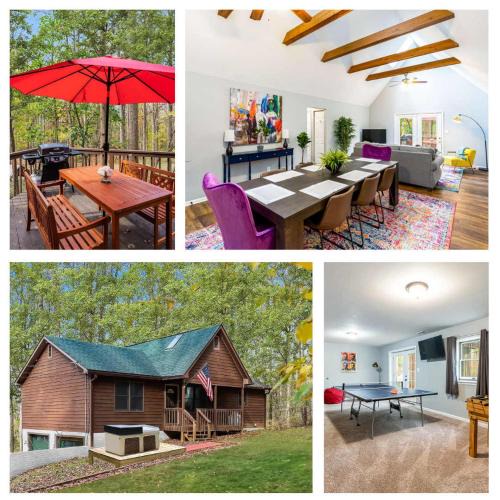 Kabletown House | Hot Tub, Deck&Grill, Game Room, WiFi at Cute Cabin