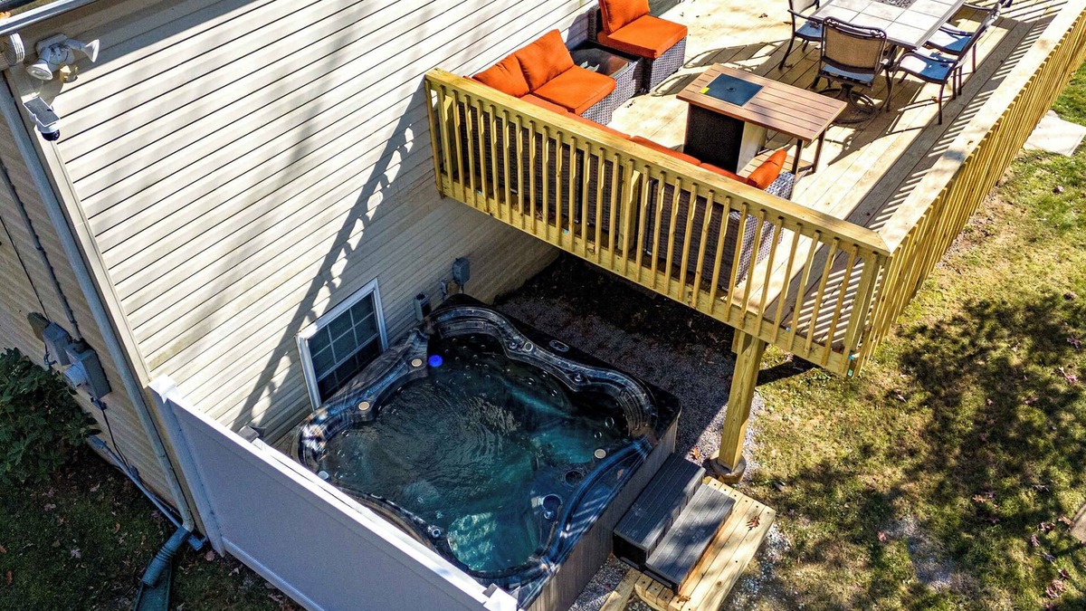 Albrightsville House | Hot Tub | Game Room | Fenced Yard | Dog Friendly