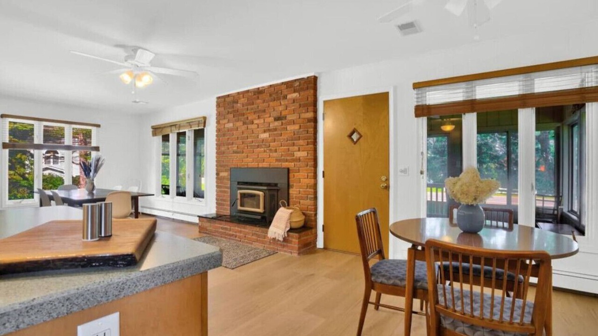Caseville Apartment | Hot Tub Open! Cozy lakeview Home w Great Beach!