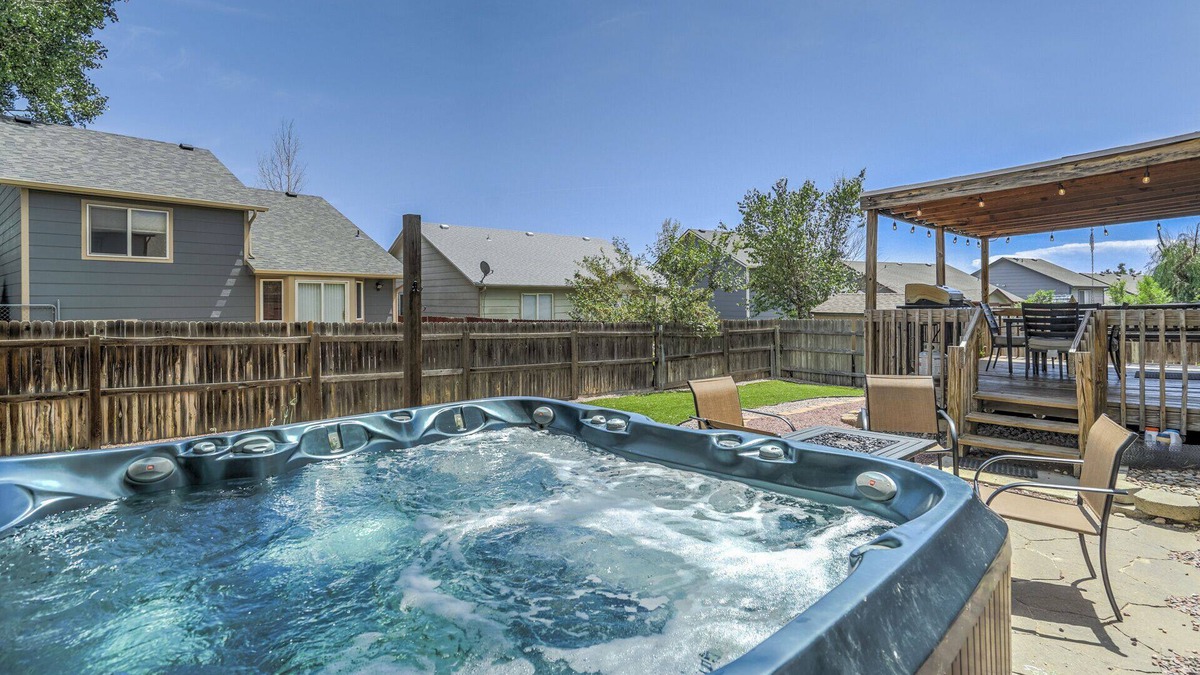 Security-Widefield House | Hot Tub-Pet Friendly-7 miles to Ft. Carson