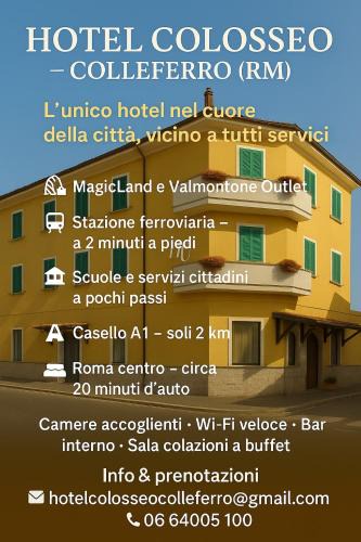 Colleferro Hotel | Hotel Colosseo Colleferro