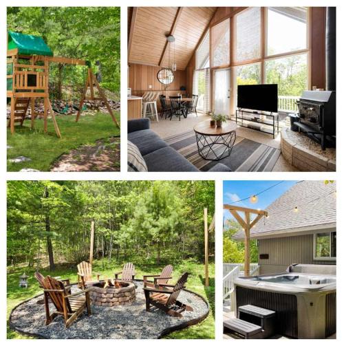 Mount Jackson Ski Chalet | HotTub, FirePit, Grill, Deck, Playset & WiFi