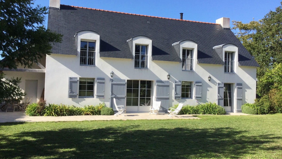 Nevez House | House (5 BEDROOMS) (4 bathrooms) near the beaches of Port Manech and Rospico
