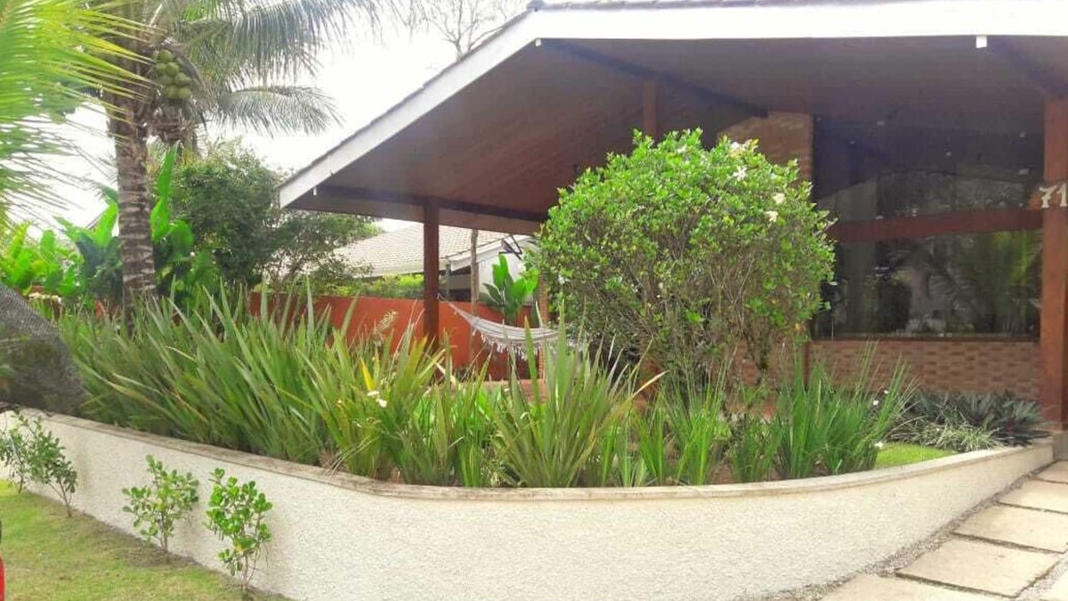Pedra Verde House | House C. Green Stone Large and Charming Near the Beach -Ar. Cond All Rooms