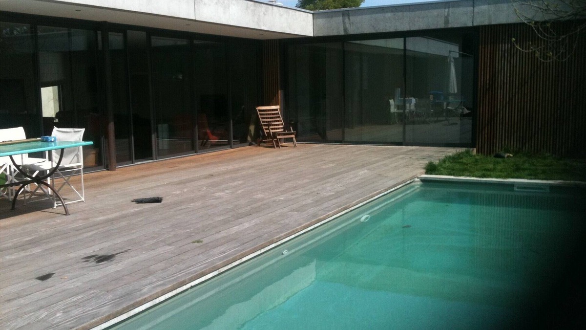 Cugnaux House | House contemporary architect in wood and concrete