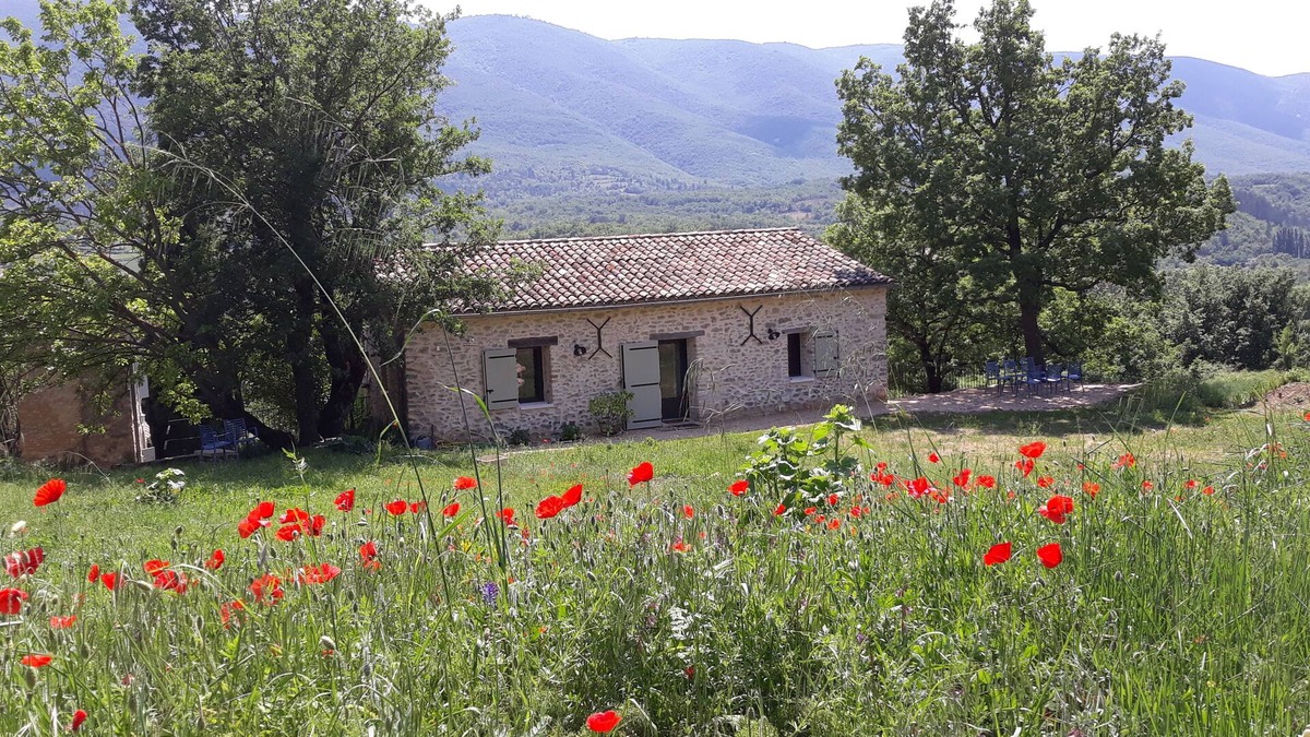 Saint-Martin-de-Castillon House | House from the 18th century, quiet with pool overlooking the Luberon