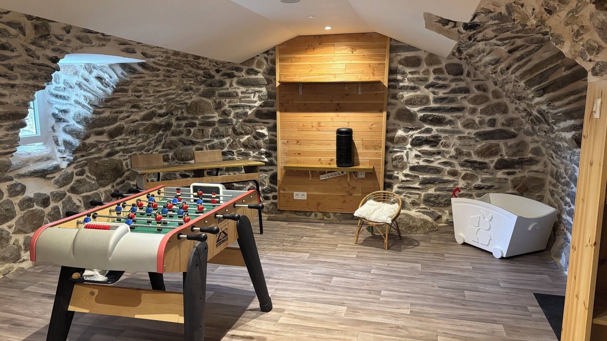 Aumessas House | House in the heart of the Cévennes Gardoises with playroom for children and adults